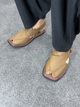 Triple Gear Camel Peshawari Chappal